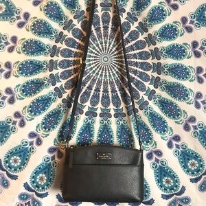 ♠️ Black Leather Kate Spade Crossbody ♠️